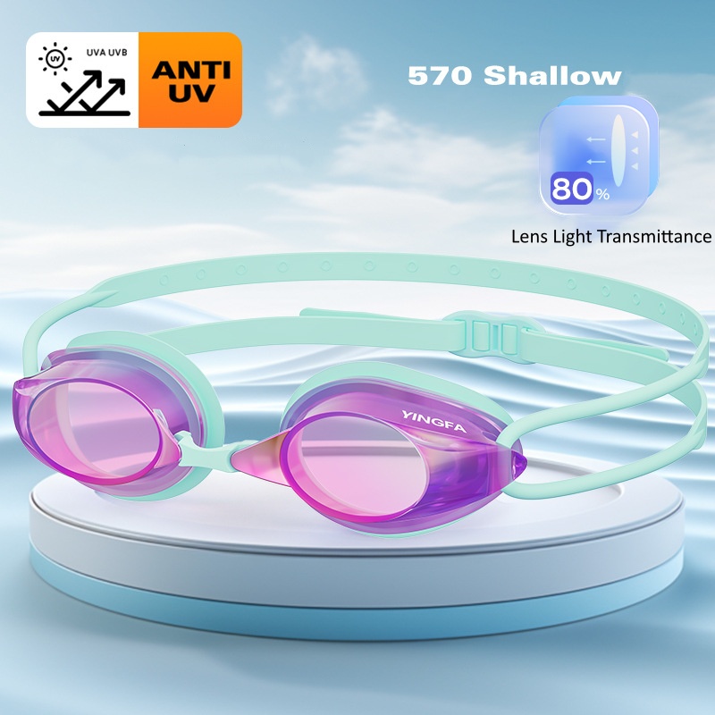Goggles Swim - Unisex Yarış Yüzme Gözlüğü - Buğu