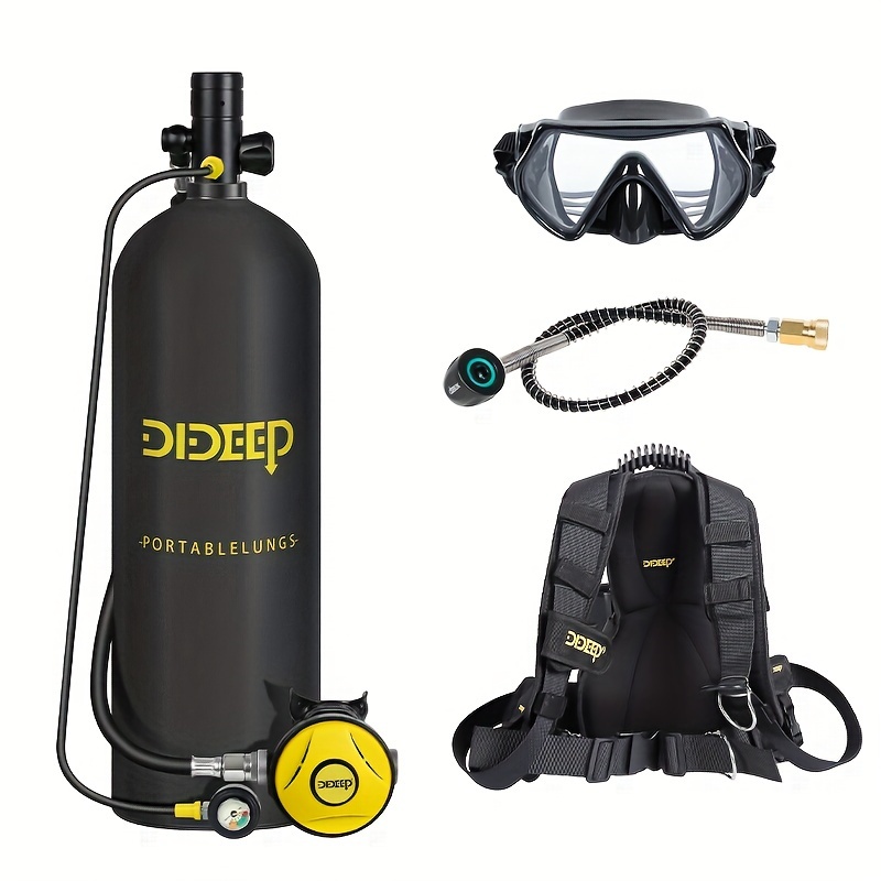 Snorkeling Gear - DİDEEP 4L Mini Tüplü Dalış Seti,