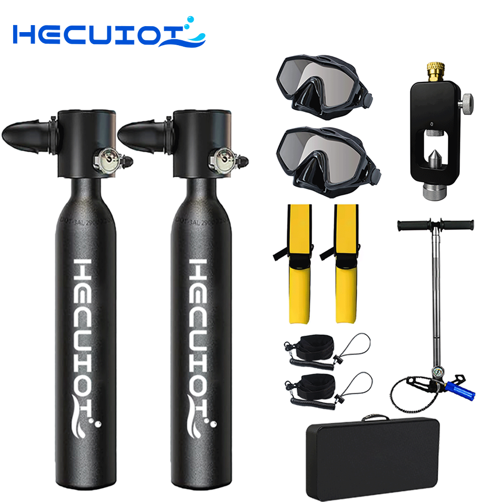 Snorkel Set - HECUIOI Mini Tüplü Tank Dalış Ekipmanları