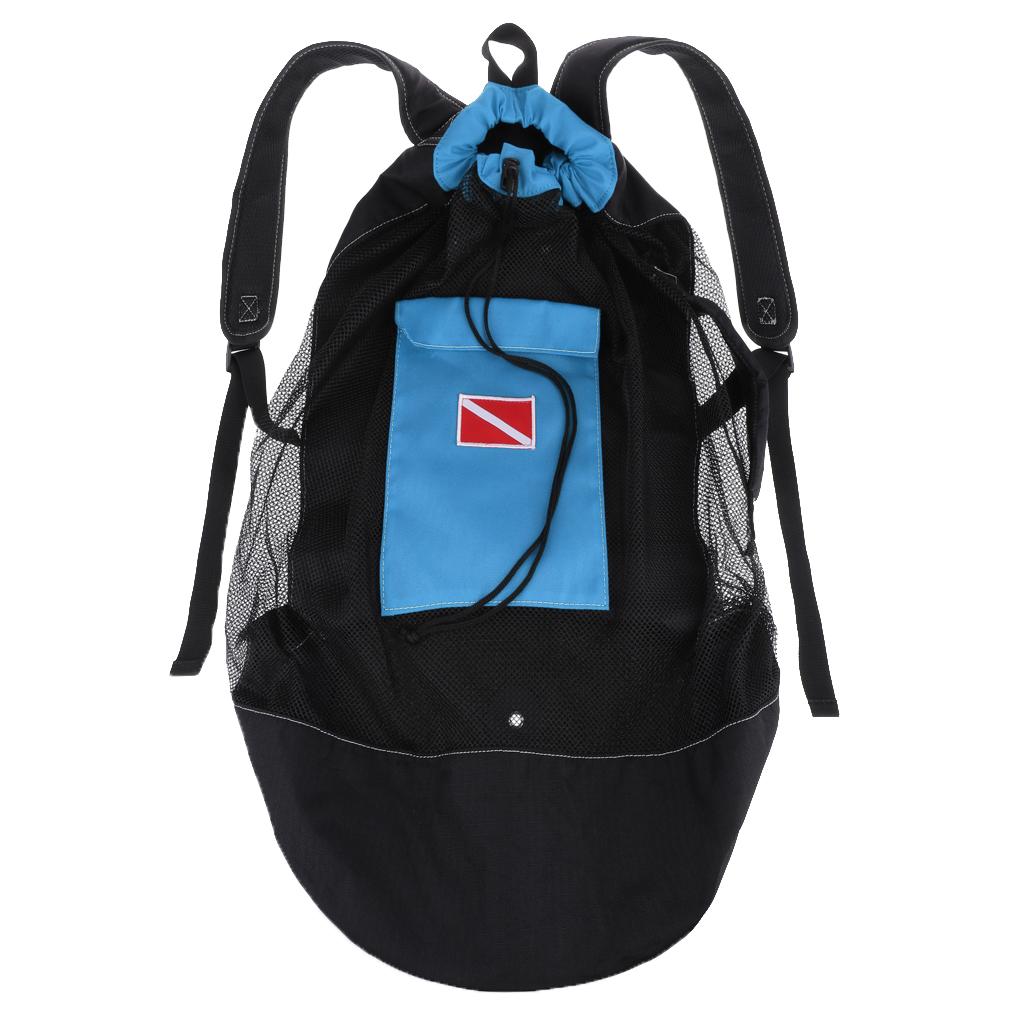 Snorkeling Gear - Tüplü Dalış Fileli Sırt Çantası 80L