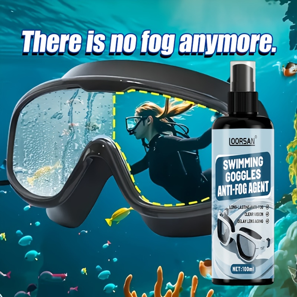 Goggles Swim - LOORSAN 100ML Gözlükler için Buğu Önleyici