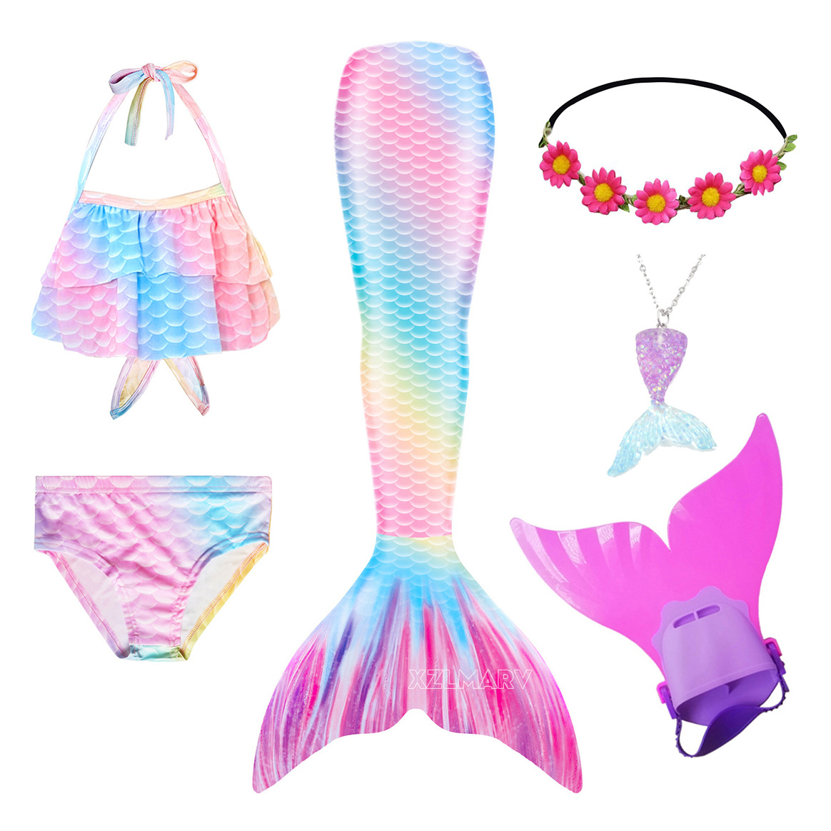 Kızlar için Denizkızı Kuyruğu  - Flippers Swimming incelemesi ve fiyatı