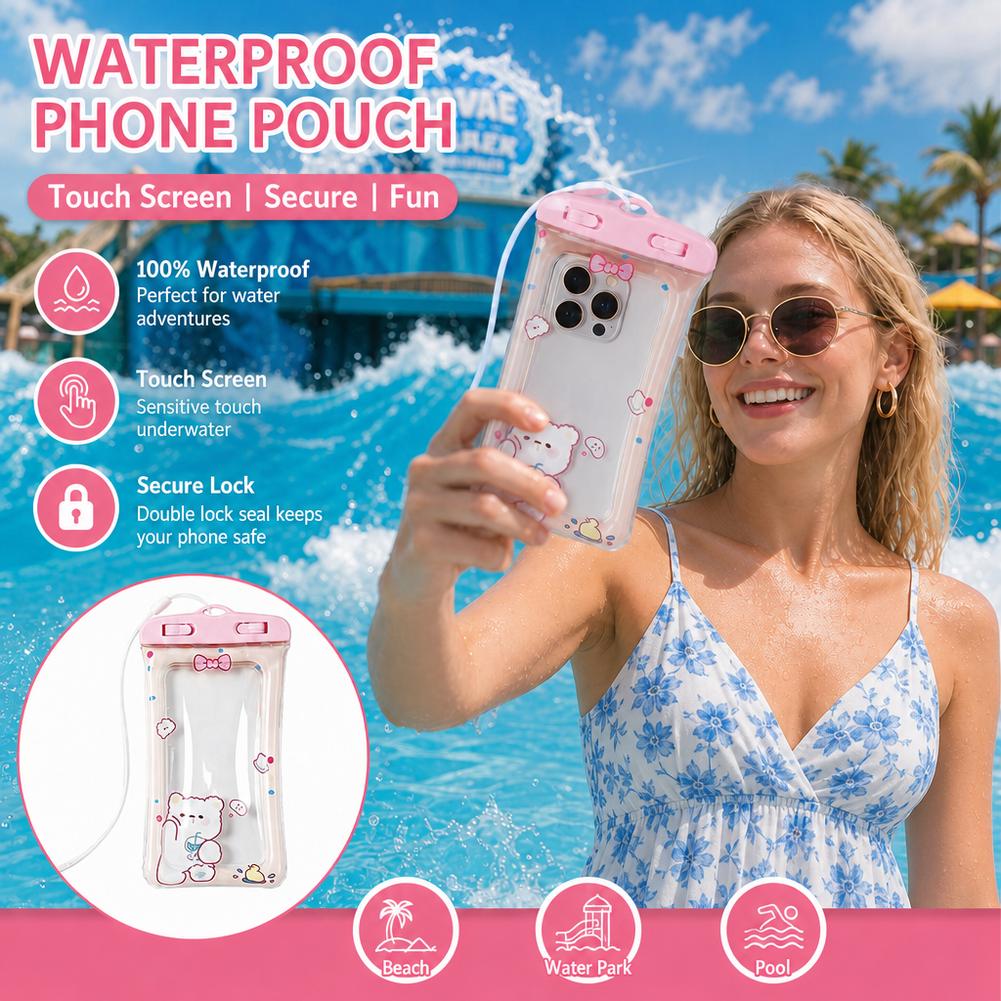 Sevimli Ayı Su Geçirmez Telefo - Dry Bag Waterproof incelemesi ve fiyatı